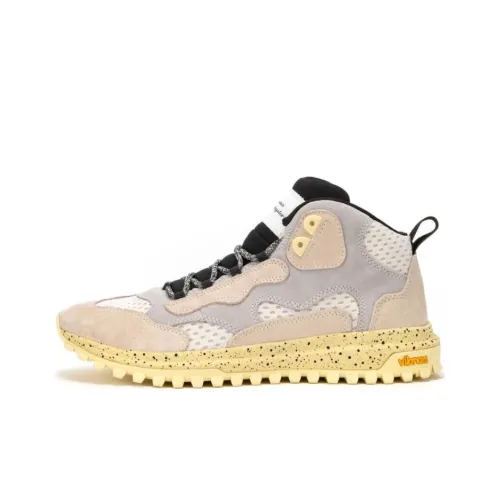 BRANDBLACK 러닝화 미드탑 화이트 그레이 블랙 남성