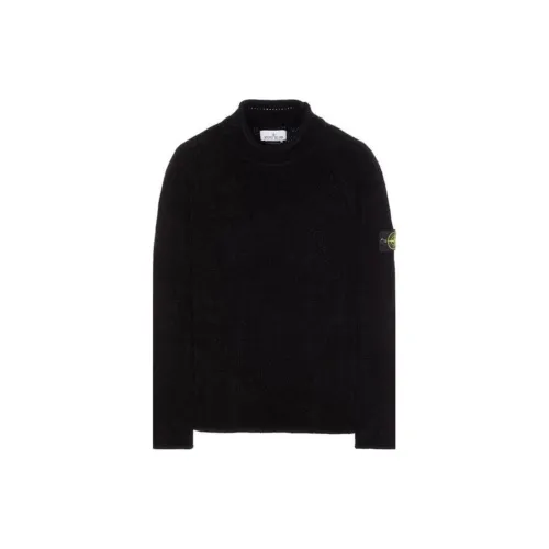 STONE ISLAND 2024/2025 Autumn/Winter Collection Sweaters Unisex Black