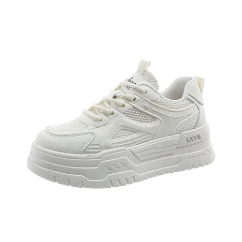 LXVB Slip-Resistant Breathable Low-Top Skateboard Shoes Women's