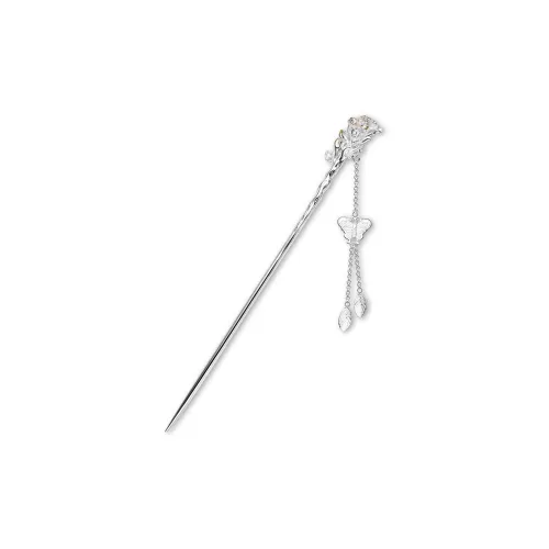 KADER Alloy Hairpins Women's Silver Box