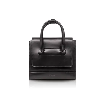 Unitude Top Grain Cow Leather Mini Flap Crossbody Bag, Shoulder Bag Handbag Women's