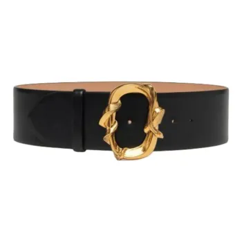 Alexander McQueen Snake Buckle Belt