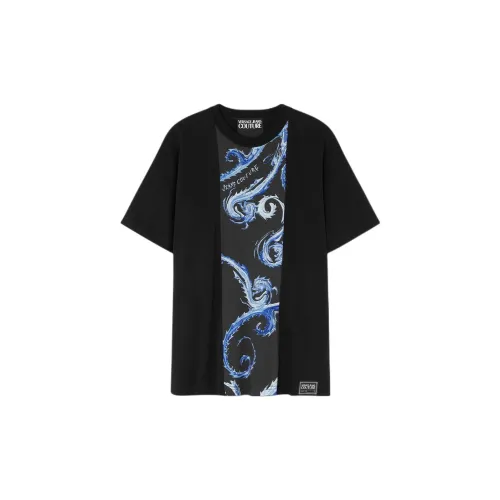 VERSACE JEANS COUTURE T-Shirts Men Blue