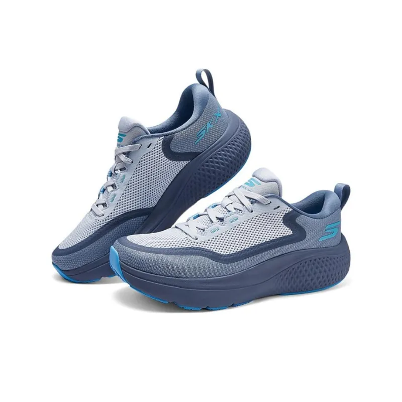 Skechers GO RUN Slip Resistant, Abrasion Resistant, Breathable, Lightweight Low Top Running Shoes Men's Blue Gray-2