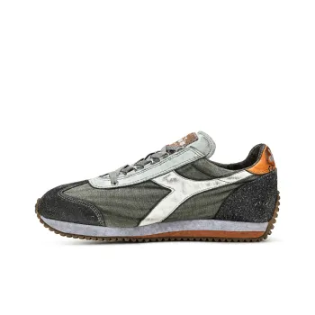 Diadora Equipe H Anti Slip Wear Resistant Running Shoes Unisex Oil Green