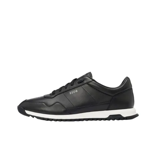 HUGO BOSS Casual Shoes Men Low-Top Black