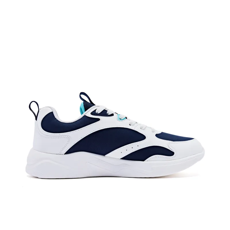 QIAODAN Cushioning Breathable Low-Top Running Shoes Men's Nova Blue-1
