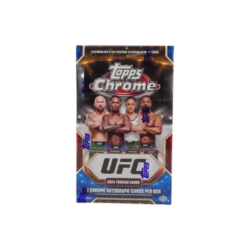 Topps 2024 UFC Chrome Hobby Box Sports Cards 1 Box Included
