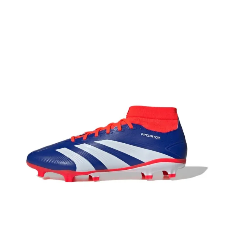 Adidas Predator League Sock Fg Lucid Blue Cloud White Solar Red-0