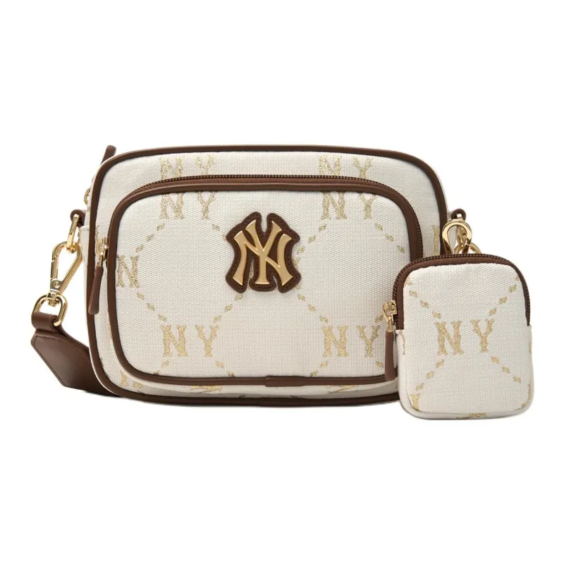 MLB Polyester With Nylon Crossbody Bag Regular Unisex White-0