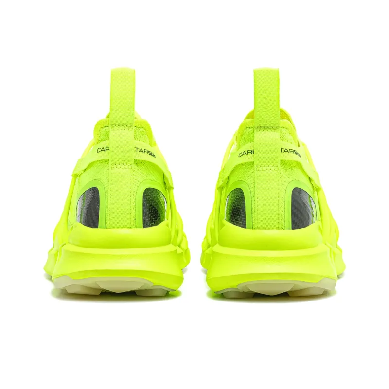 CARBONSTAR SKIN Skin Series Running Shoes Unisex Low Top Neon Yellow-2