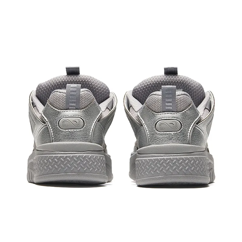 Anta Xiu Yu PRO Wear-Resistant Low-Top Skateboard Shoes Women's Dove Gray-3