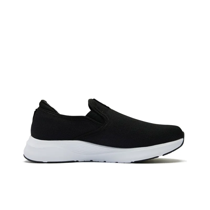 QIAODAN Abrasion-Resistant Slip-Resistant Low-Top Casual Running Shoes Men's Black-1