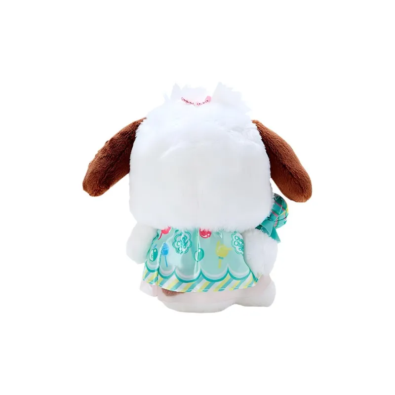Sanrio Pochacco Precious Pearl Dolls Plush Pendant 16cm High 15cm Long-2