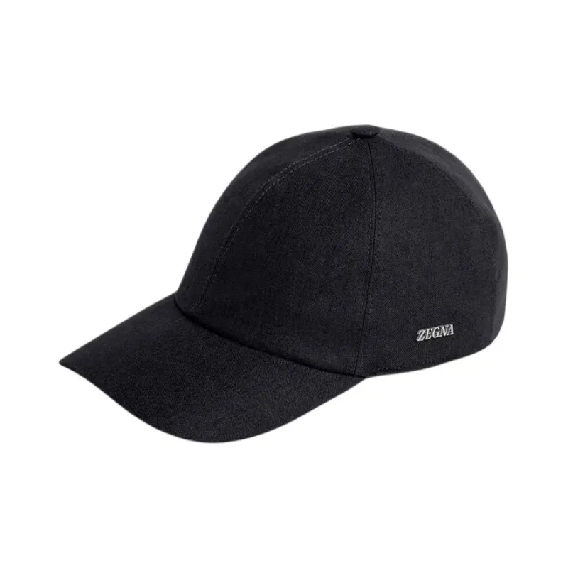 Ermenegildo Zegna Oasi Lino Baseball Cap-0