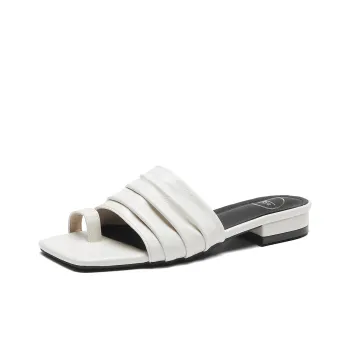 Safiya Slide Slippers 2.6cm Women's Beige