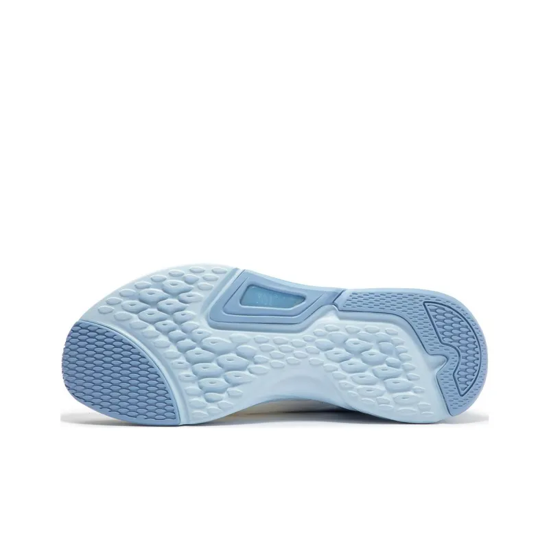 361° Cushioning, Slip Resistant, And Abrasion Resistant Low Top Casual Running Shoes Men's White Blue-5