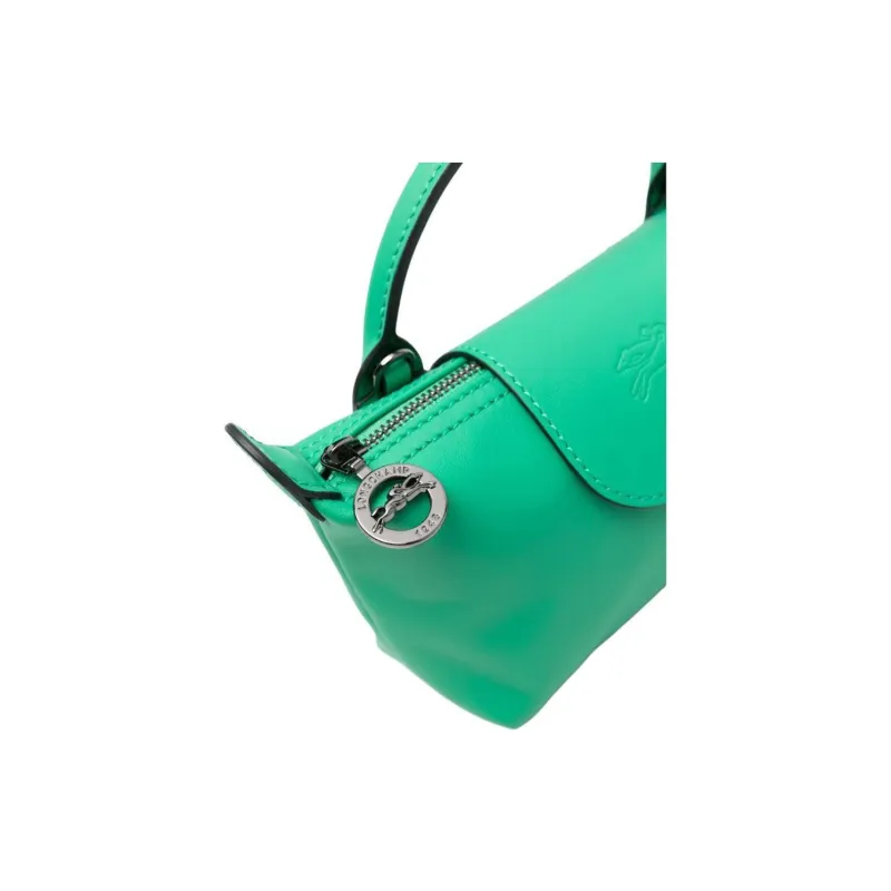 LONGCHAMP Debossed-logo Leather Mini Bag-2