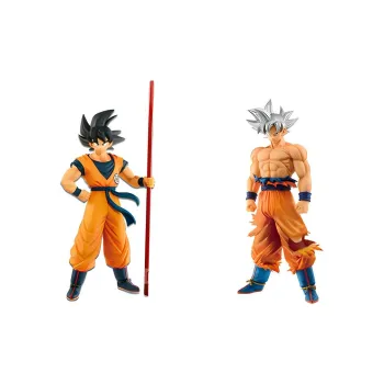 BANPRESTO Sun Wukong Glass Factory & Silver Hair Scale Figures 23CM 28CM Figure Set