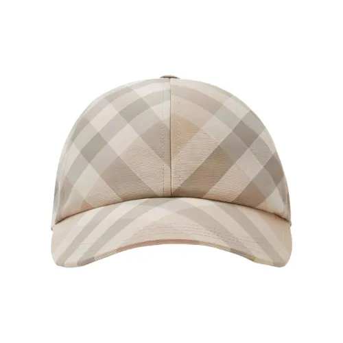 Burberry Checked Curved Peak Baseball Hat