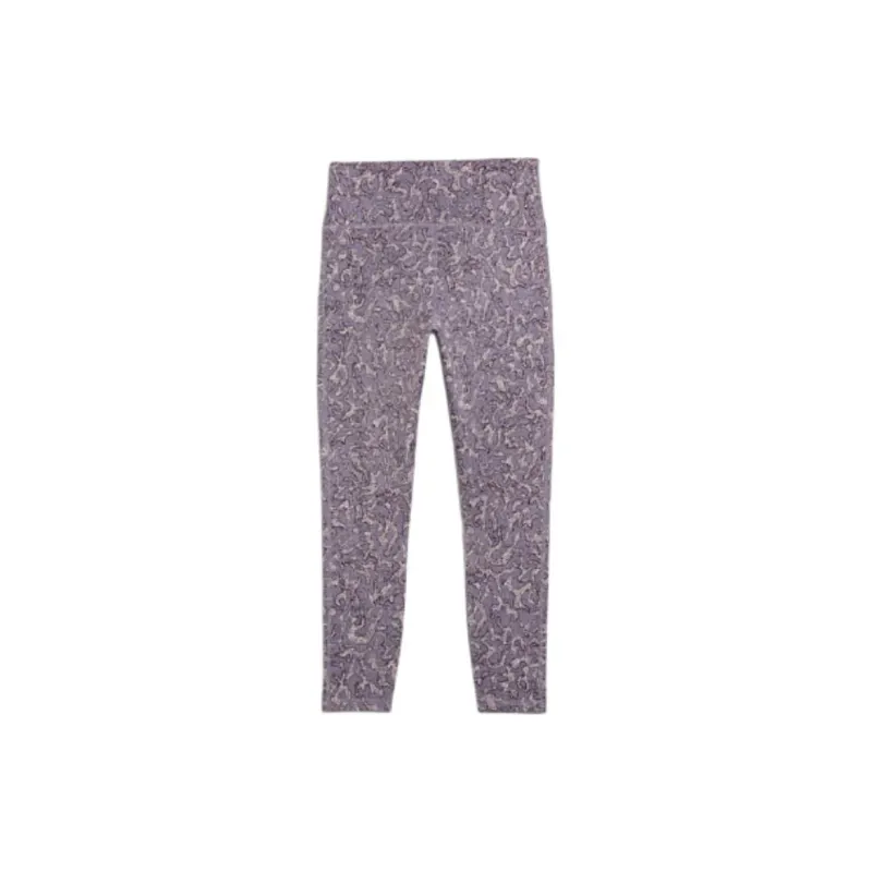 PUMA Train Fave Women's High Waisted 7/8 Training Tights Casual Pants Women's Light Plum Coral-1
