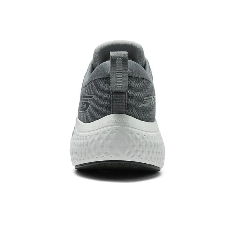 Skechers MEN'S GO Anti-Slip Wear-Resistant Low-Top Casual Running Shoes Men's Gray White-3
