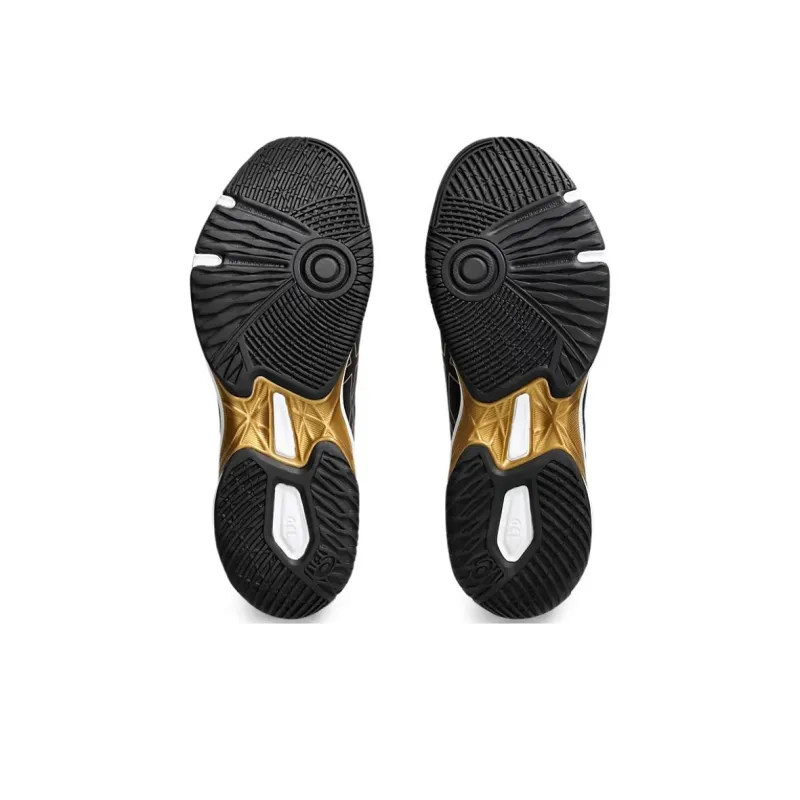 Asics Gel Rocket 11 Black Pure Gold-4