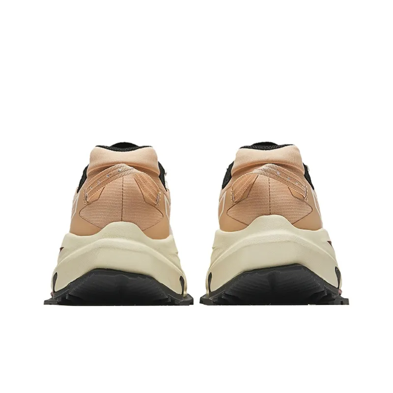 Anta Waterproof Low Top Running Shoes Women's Light Walnut-3