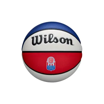 Wilson Size 7 Indoor Outdoor Universal Basketball Synthetic Leather Red White Blue