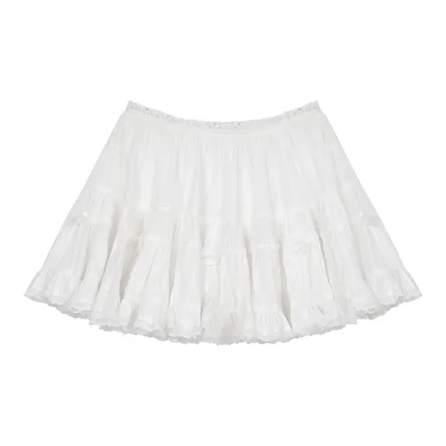 ELF SACK Casual Short Skirts Women's Fantasy White