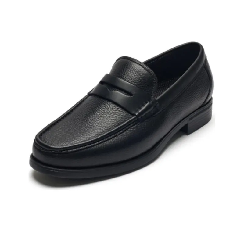 Biyin Leufen Loafers Men's Black-1