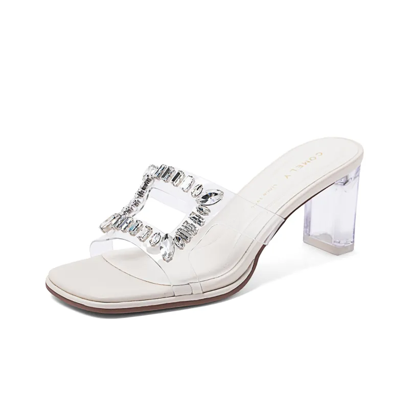 COMELY Rubber Sole Slip Resistant Slide Slippers Women's-0
