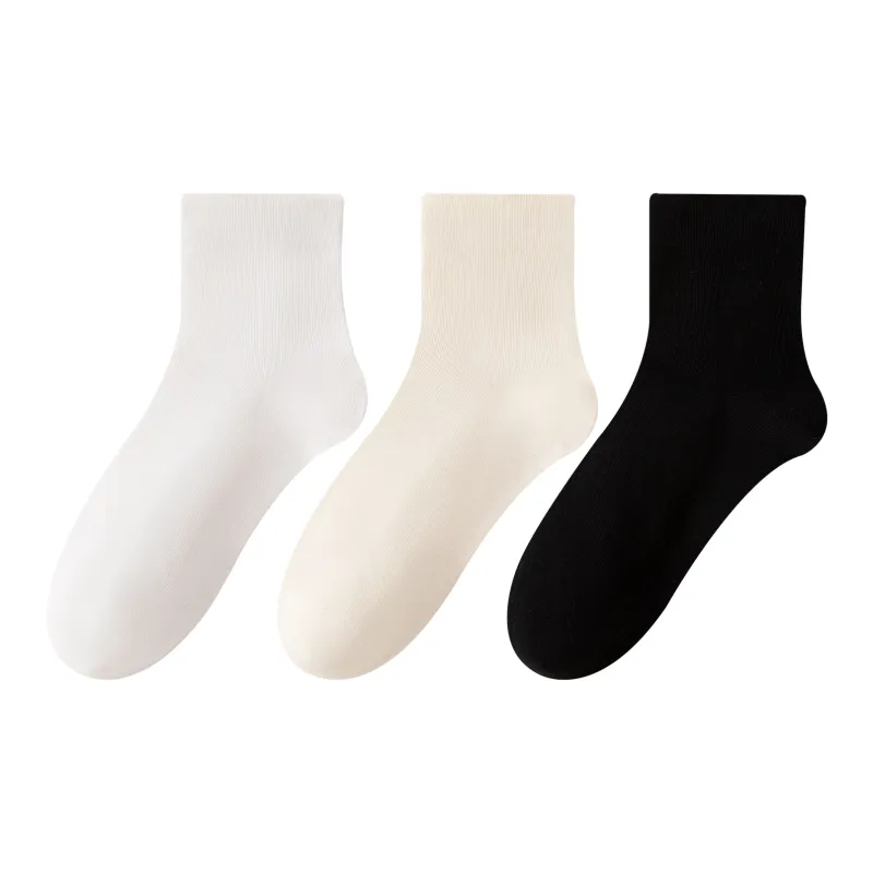 XXLLG Mid Calf Socks Women's 3 Pack-1