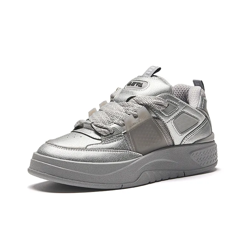 Anta Xiu Yu PRO Wear-Resistant Low-Top Skateboard Shoes Women's Dove Gray-1