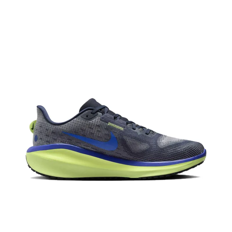 Nike Air Zoom Vomero 17 Anti-Slip And Wear-Resistant Breathable Low-Top Casual Running Shoes Men's Black Blue-1