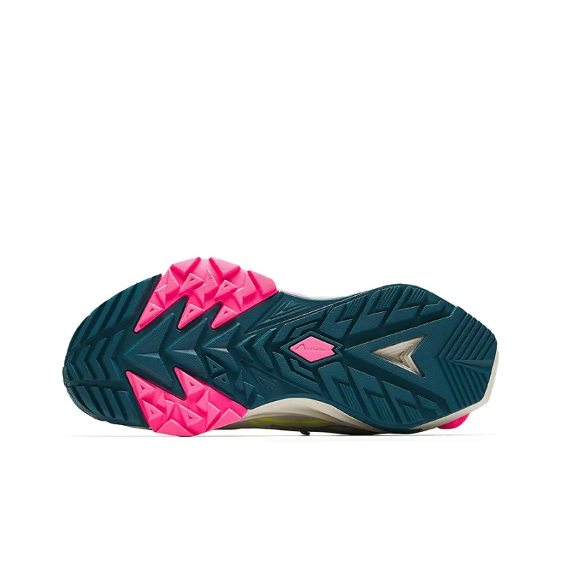 Anta Waterproof Low Top Running Shoes Women's Washed Green-4