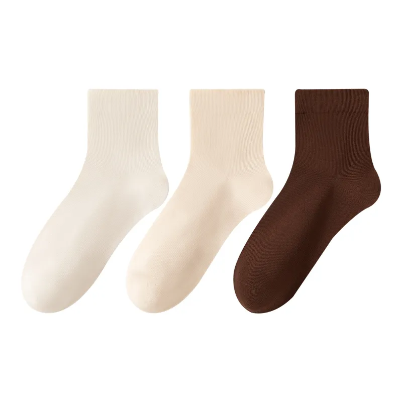 XXLLG Mid Calf Socks Women's 3 Pack-3