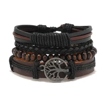 BLESSED BULLET Linen Rope Bracelets Unisex