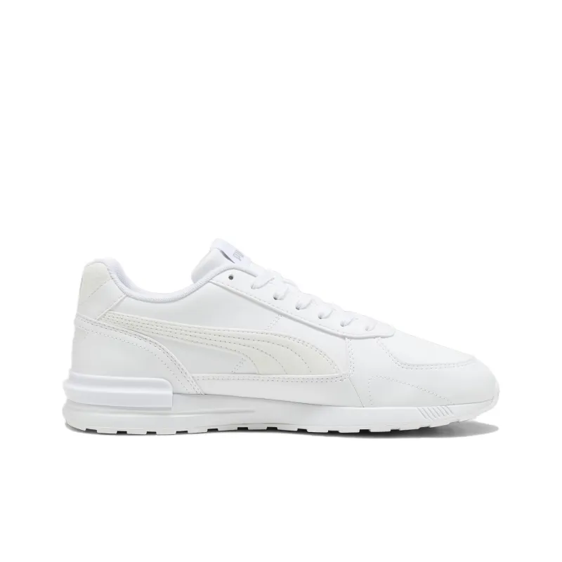 PUMA Graviton Slip Resistant Low Top Casual Running Shoes Unisex White-1