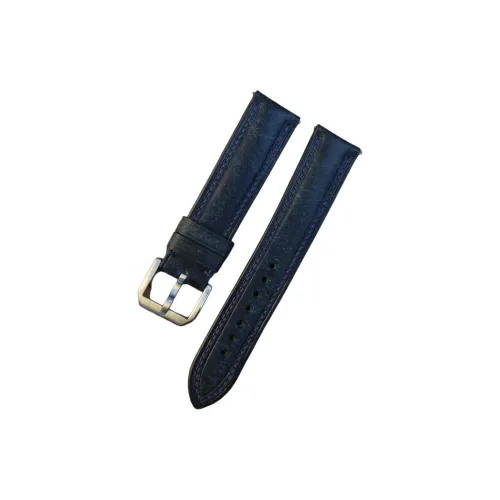 Benchmark Omega Swatch Compatibility Watch Band Genuine Leather Material