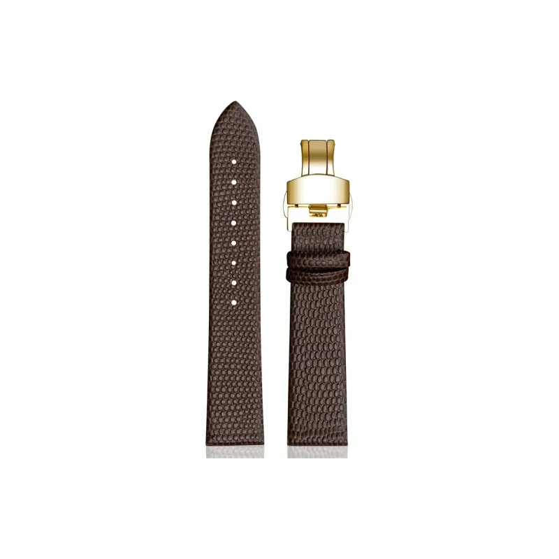 WOALMORN Movado Longines Ipo Road Tissot Lizard Pattern Compatibility Watch Band Genuine Leather Material-27