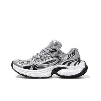 REPUSEN Slip Resistant, Abrasion Resistant, Breathable, Height Increasing Low Top Chunky Sneakers Men's