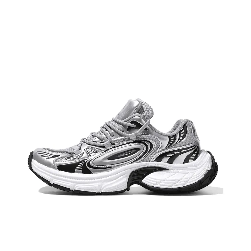 REPUSEN Slip Resistant, Abrasion Resistant, Breathable, Height Increasing Low Top Chunky Sneakers Men's-0