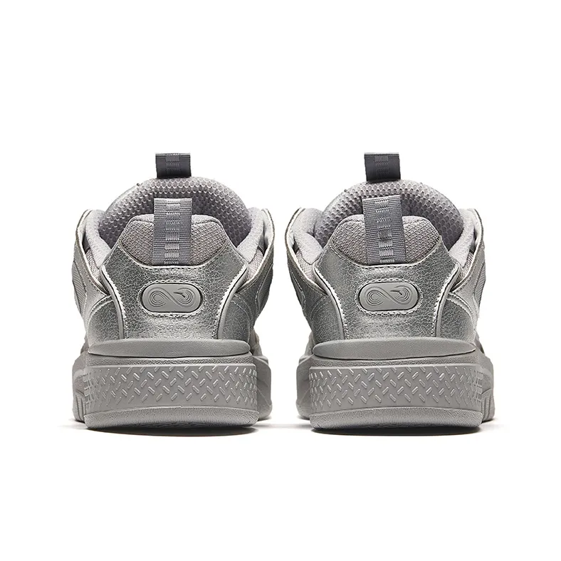 Anta Xiu Yu PRO Wear-Resistant Low-Top Skateboard Shoes Men's Dove Gray-3