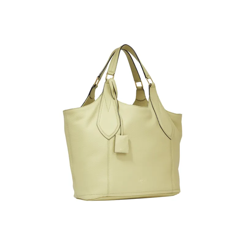 LANCEL Medium Alphonse De LANCEL Leather Tote Bag-1