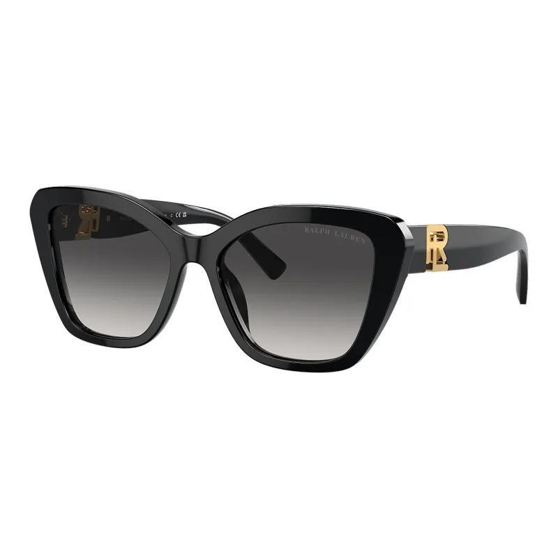 Ralph Lauren Collection Irregular Shape Sunglasses Women's Black-0