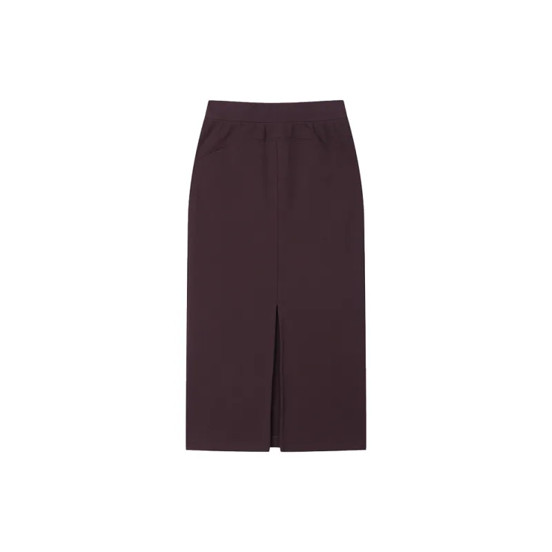 FILA Casual Short Skirts Women's Sandalwood Brown-1