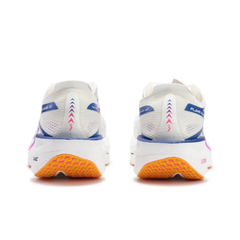 361° Fly Burn 3 Cushioning Anti-Slip Wear-Resistant Breathability Low-Top Running Shoes Unisex Fluorescent Blast Pink-3