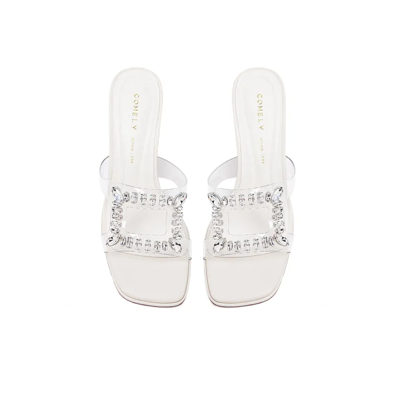 COMELY Rubber Sole Slip Resistant Slide Slippers Women's-3