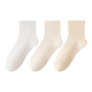 XXLLG Mid Calf Socks Women's 3 Pack